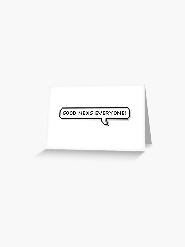 Oof in Text Bubble Noob Meme Greeting Card by Kierek LilyG