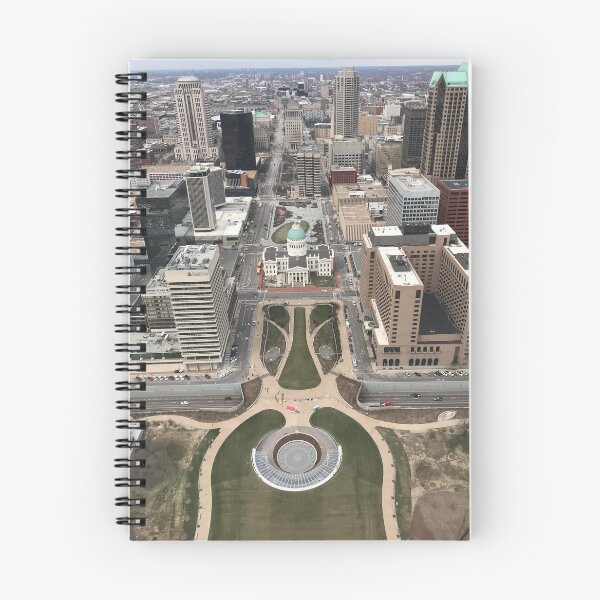 Item preview, View from the St Louis Arch designed and sold by ColibriDesigns.