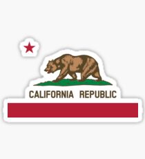California Flag Sticker