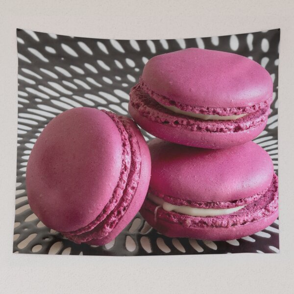 Item preview, Three More Passion Fruit Macarons designed and sold by Elisabeth Lucas.