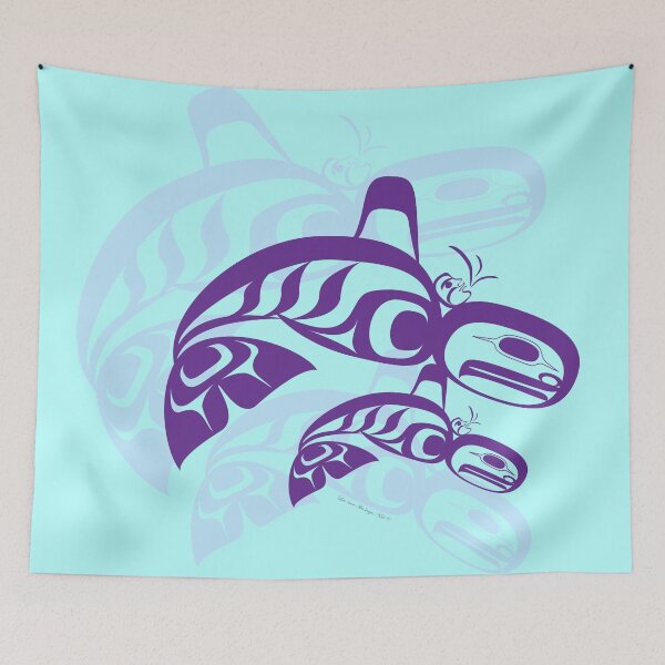 Item preview, Killerwhale Pod designed and sold by Lou-ann Neel.