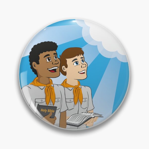 Item preview, Illustration depicts young people holding bibles and looking at the sky. Ideal for religious and institutional information designed and sold by LucianoCosmo.