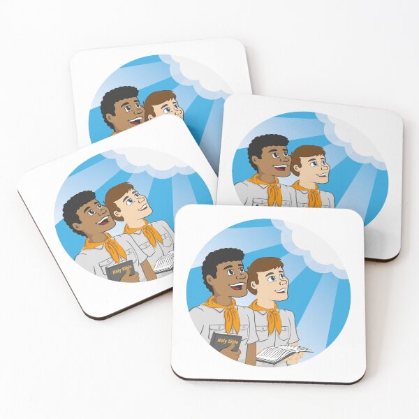 Item preview, Illustration depicts young people holding bibles and looking at the sky. Ideal for religious and institutional information designed and sold by LucianoCosmo.