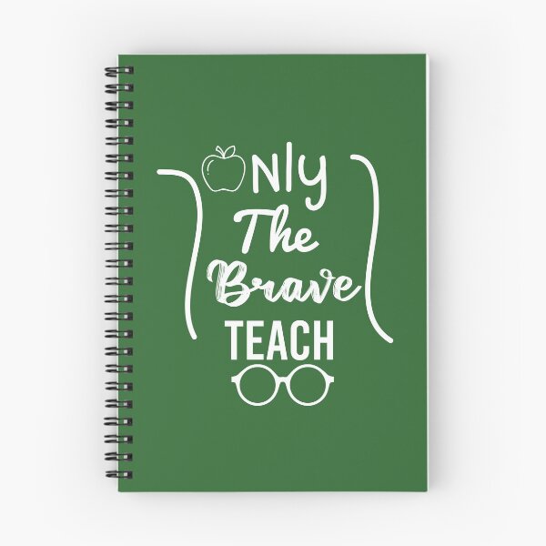 Item preview, Only The Brave Teach, Funny Teacher ,  Teacher ,Back to School , Teacher Gifts, Teacher Appreciation designed and sold by Naufaal.