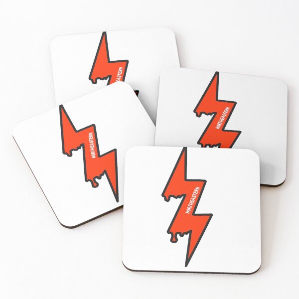 Artikelvorschau, Northeastern Melting Lightning Bolt Aufkleber entworfen und verkauft von gracecmoh.