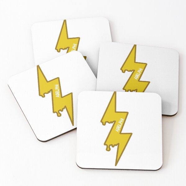 Artikelvorschau, Adelphi Melting Lightning Bolt Aufkleber entworfen und verkauft von gracecmoh.