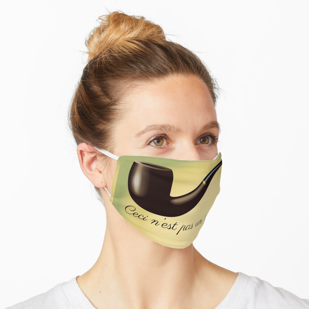 Ode to Magritte Mask