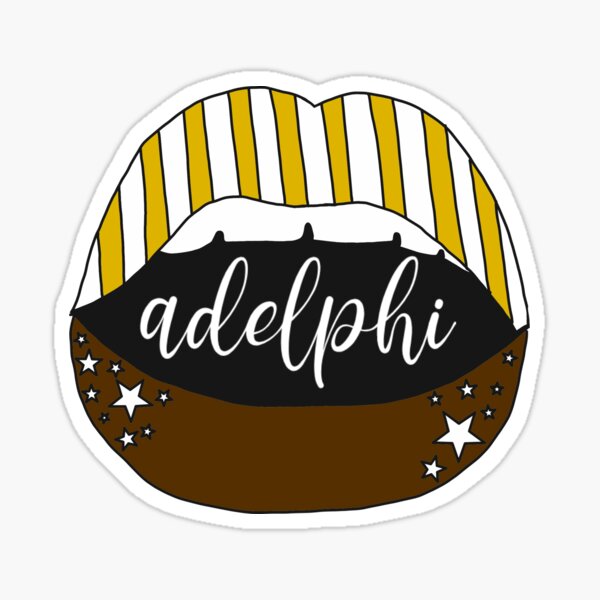 Adelphi Mouth Stars And Stripes Sticker Sticker By Gracecmoh