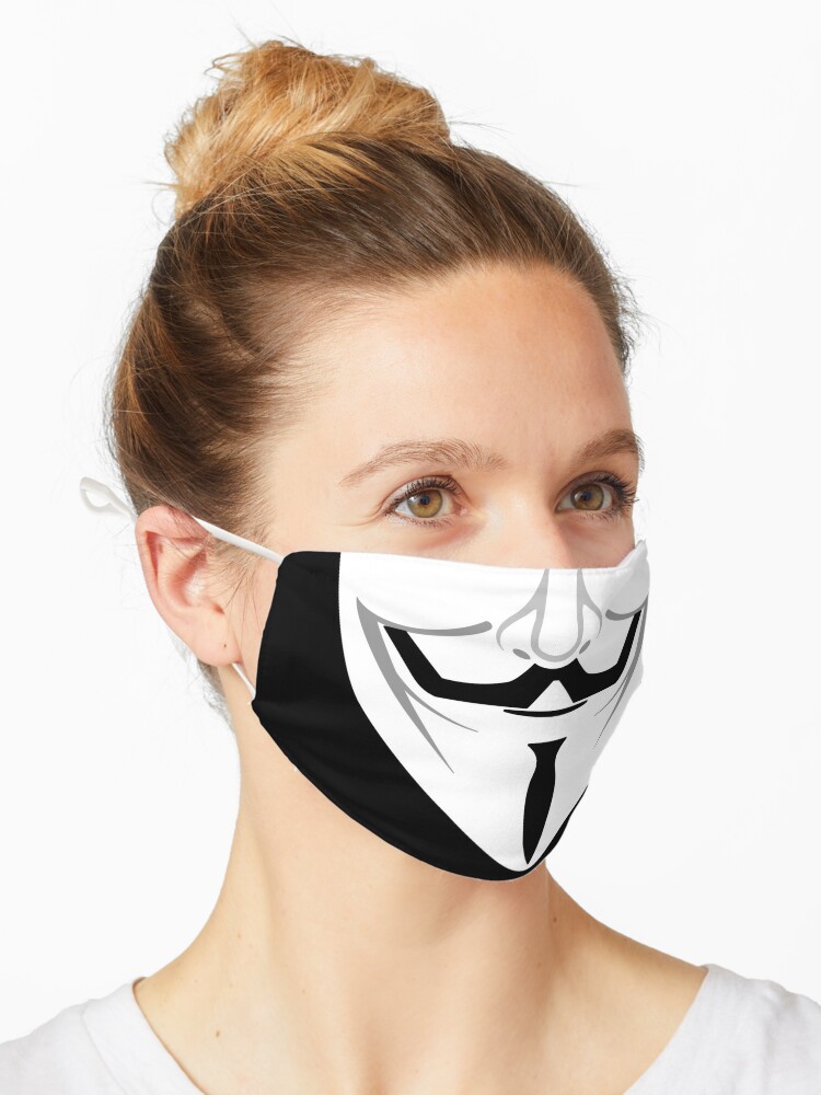 Minimalistischer Kerl Fawkes Maske Von Sivelobanova Redbubble