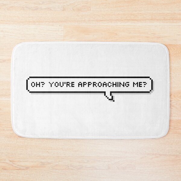 Item preview, You're Approaching Me? Pixel Speech Bubble designed and sold by Lemon  Merch.