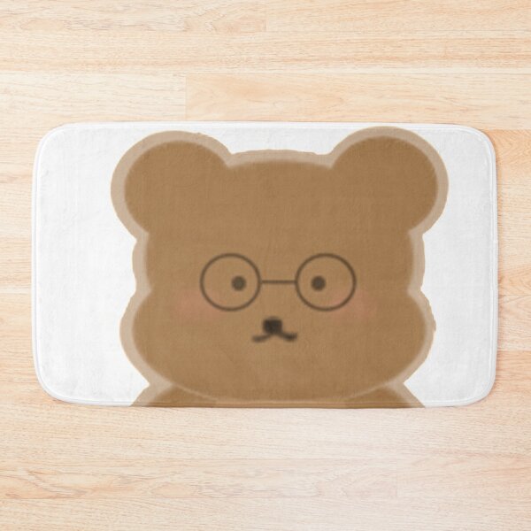Item preview, Brown Bear with Glasses - Enlarged design designed and sold by JHuiYanLi.