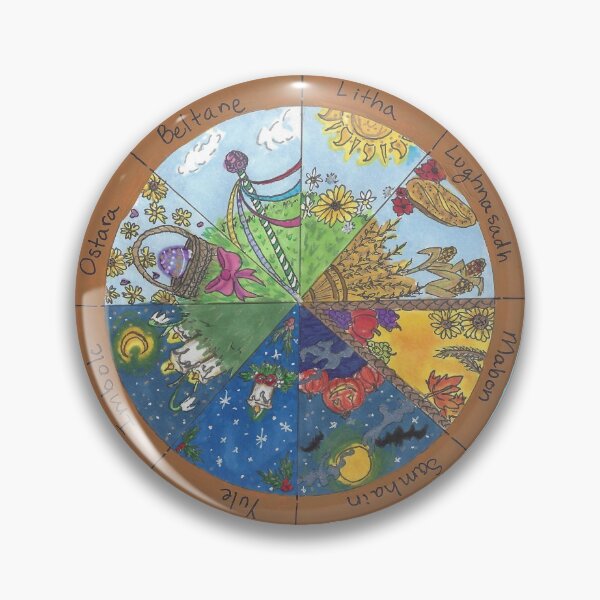 Item preview, Wheel of the Year designed and sold by Desibae.