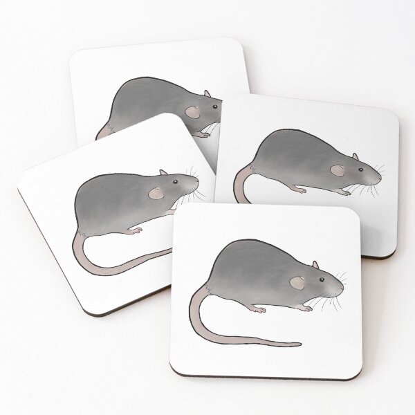 Item preview, Grey Dumbo Rat designed and sold by Lilystreet.