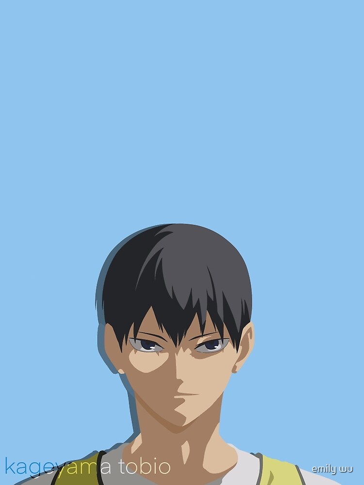 Kageyama Tobio Vector Art Canvas Print By E Milywu Redbubble 1840