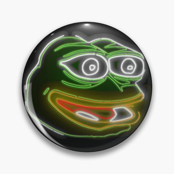 Aperçu de l'œuvre Neon pepe la grenouille meme créée et vendue par Ratch2929.