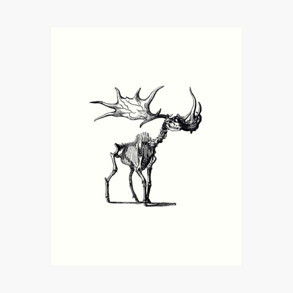Item preview, The Irish Elk designed and sold by PictureNZ.