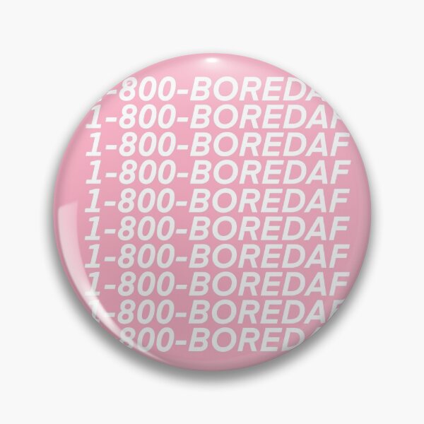 Item preview, “Bored AF” Hotline Bling Quote designed and sold by alainakozyart.