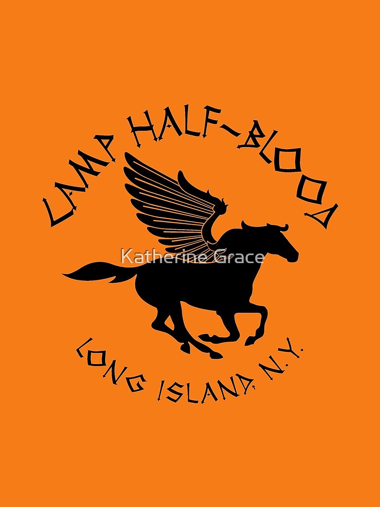 "Camp HalfBlood" Drawstring Bag for Sale by whatthechell Redbubble