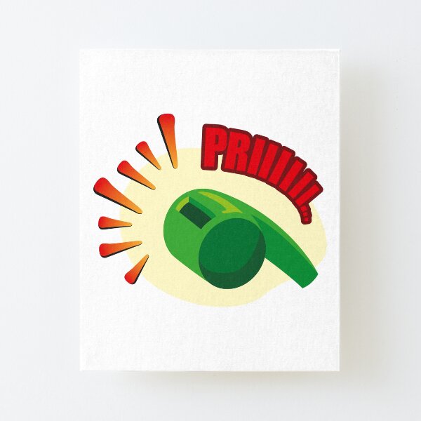 "Icon symbol, whistle sound instrument with onomatopoeia. Ideal for