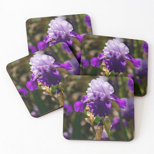Item preview, A Purple Beauty in a Field of Blooming Iris designed and sold by MomentofPercep.