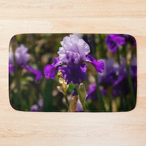 Item preview, A Purple Beauty in a Field of Blooming Iris designed and sold by MomentofPercep.