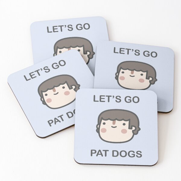 Item preview, Let's Go Pat Dogs designed and sold by brewsterandlulu.