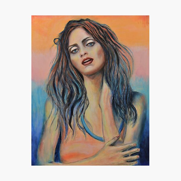 Item preview, Original Heidi Portrait Painting designed and sold by Sergio Paul Ianniello.
