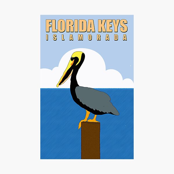 Item preview, Florida Keys Poster designed and sold by Kreardon.