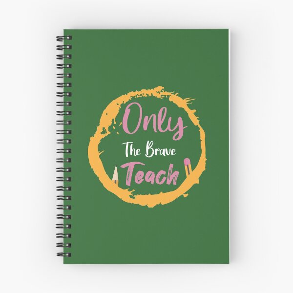 Item preview, Only The Brave Teach, Funny Teacher ,  Teacher ,Back to School , Teacher Gifts, Teacher Appreciation designed and sold by Naufaal.