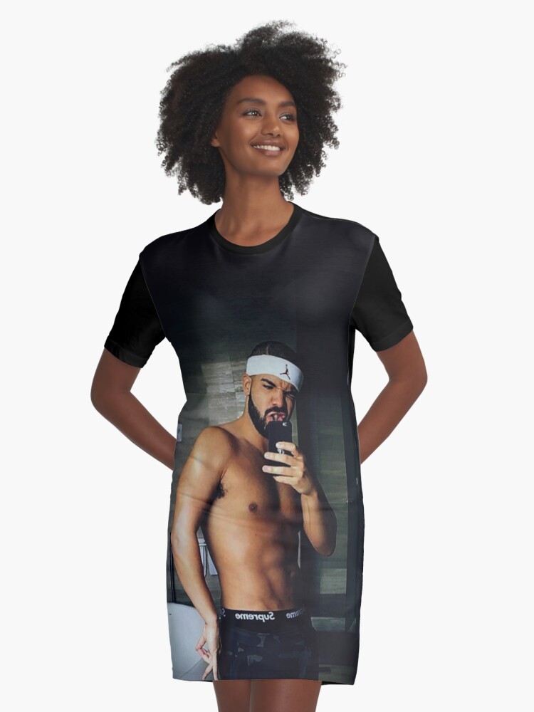 Drake Shirtless Graphic T Shirt Dress