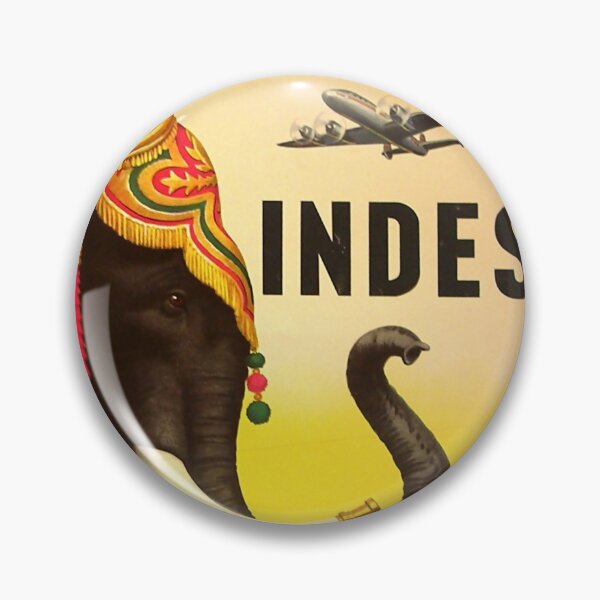 Item preview, Indes vintage travel poster designed and sold by stickart-marek.