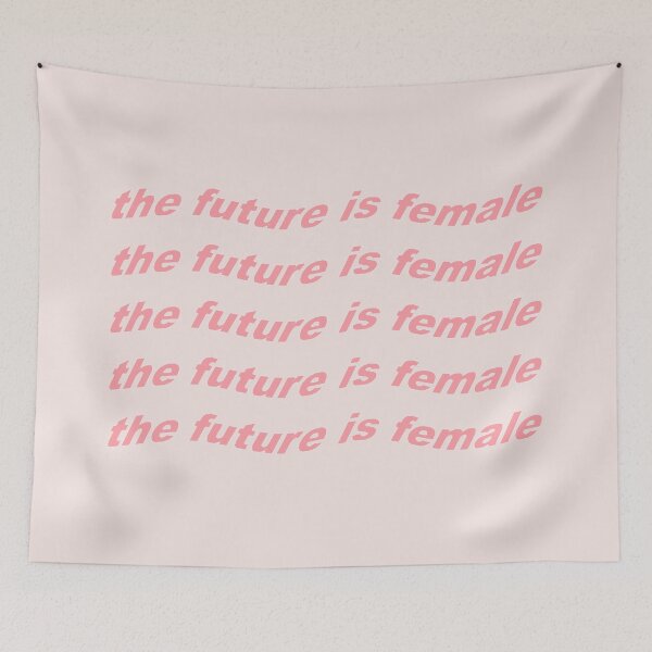 Item preview, The Future Is Female designed and sold by ❤ stickers by bee ❤.