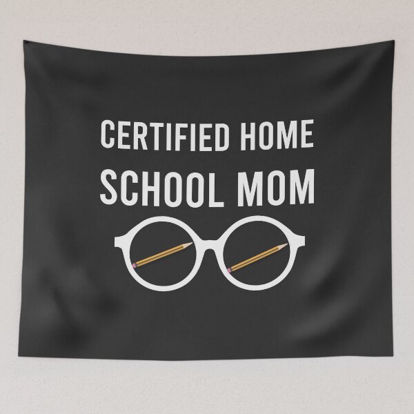Item preview, Certified Home School Mom , Funny Parent Tee, funny teacher , teacher 2020  designed and sold by Naufaal.