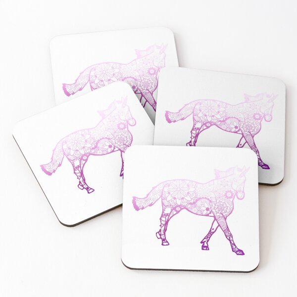 Item preview, Pink to Purple Ombre Unicorn  designed and sold by Tara Barnaba.