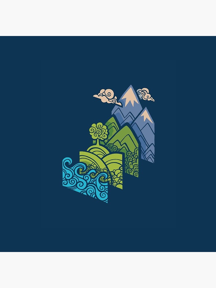 How to Build a Landscape : Blue by Waynem79