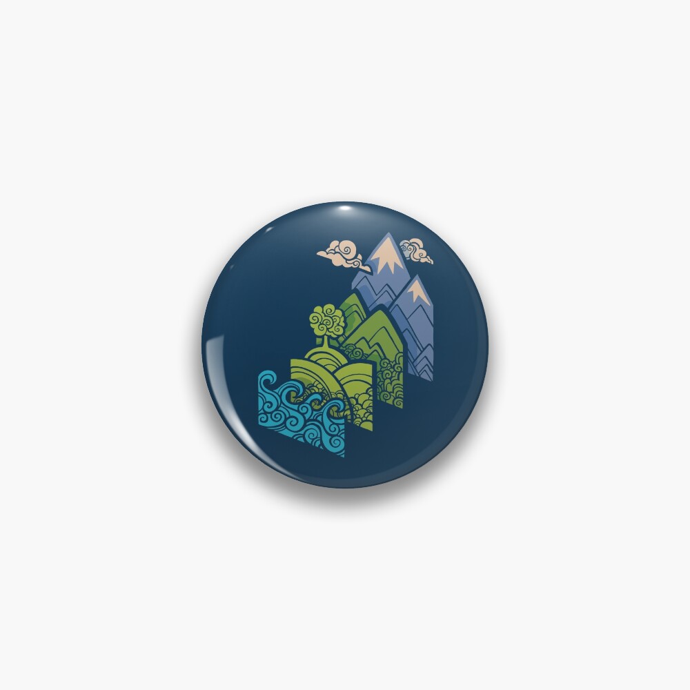 How to Build a Landscape : Blue Pin