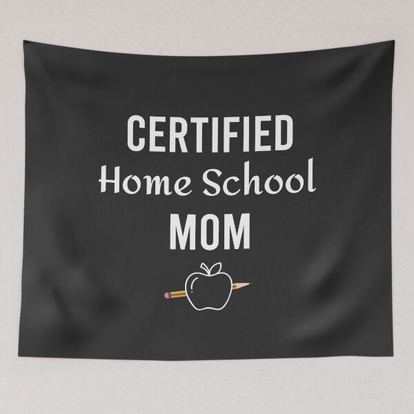 Item preview, Certified Home School Mom , Funny Parent Tee, funny teacher , teacher 2020  designed and sold by Naufaal.