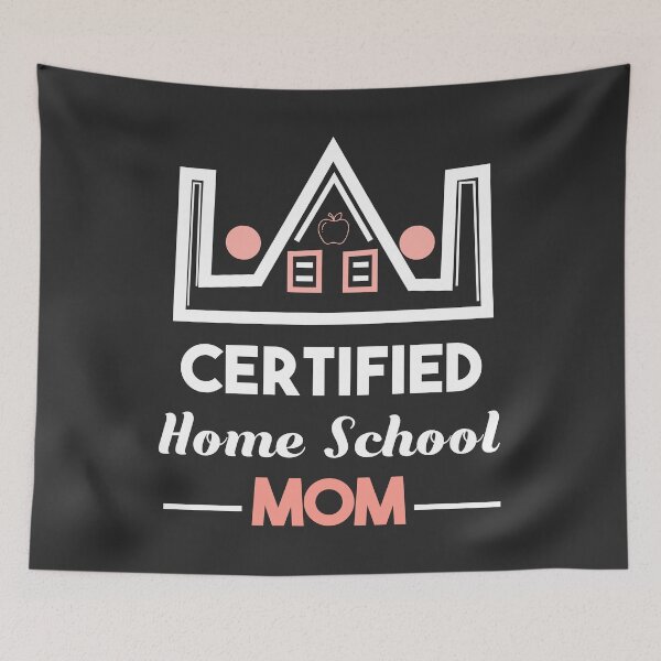 Item preview, Certified Home School Mom , Funny Parent Tee, funny teacher , teacher 2020  designed and sold by Naufaal.