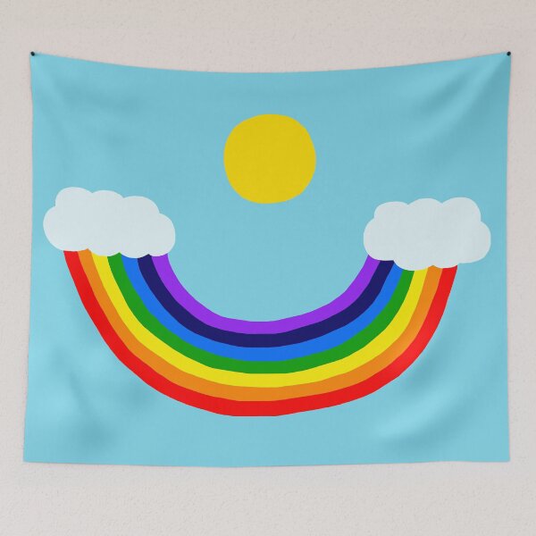 Item preview, Smiling Rainbow Sky designed and sold by Deborah Camp.