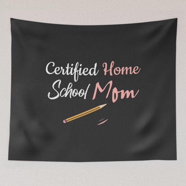 Item preview, Certified Home School Mom , Funny Parent Tee, funny teacher , teacher 2020  designed and sold by Naufaal.