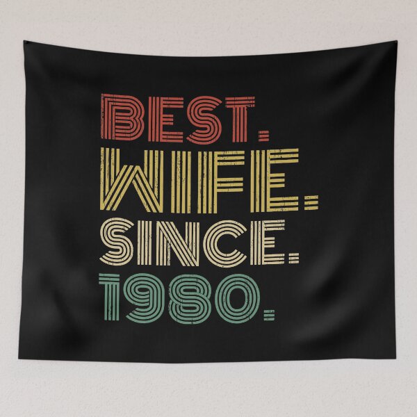 Item preview, Best Wife Since 1980 - Wedding Anniversary Gift designed and sold by nana1099.