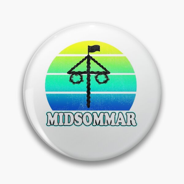 Item preview,  Midsummer Midsommar Maypole Summer Retro Sunset Distressed designed and sold by funnytshirtemp.