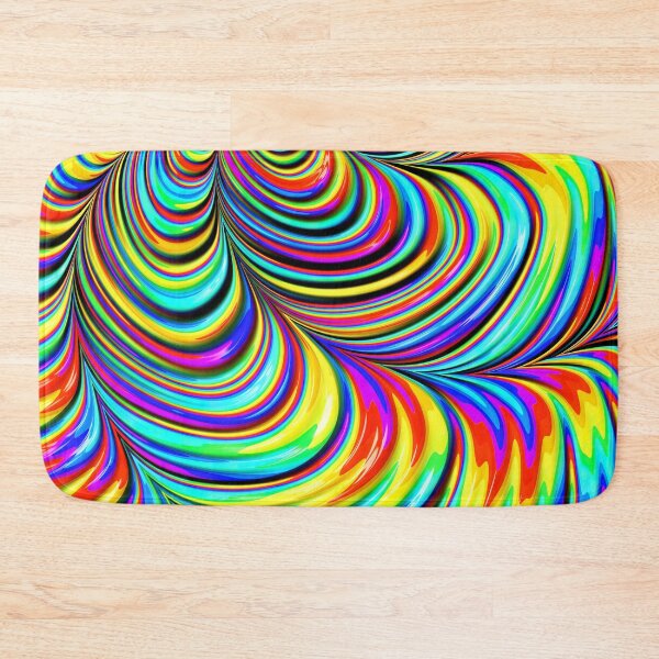 Item preview, Rainbow Fractal Tornadoes designed and sold by Elisabeth Lucas.