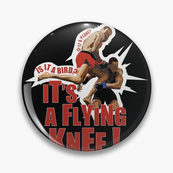 Item preview, Flying Knee - Mixed Martial Arts designed and sold by WaltTheAdobeGuy.