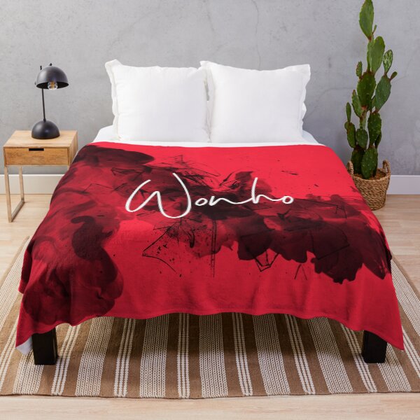 Item preview, Wonho red ink smashed glass designed and sold by LeighsDesign.