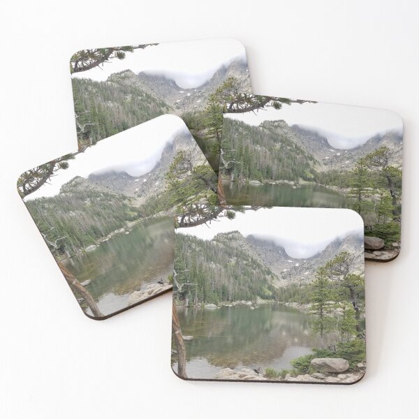 Item preview, Emerald Lake on Misty Morning - Rocky Mountain National Park - Estes Park, Bear Lake Trail designed and sold by Darlirra.