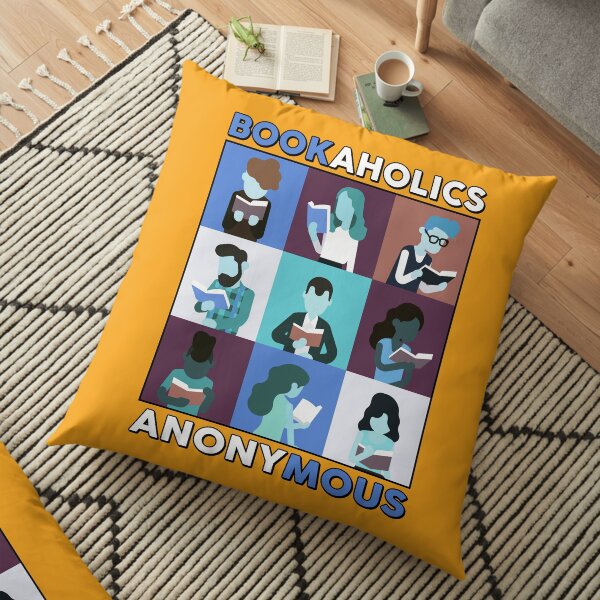 BookAholics Floor Pillow