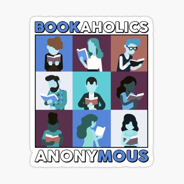BookAholics Sticker