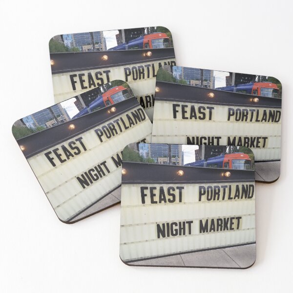 Item preview, Feast Portland Night Market Sign - Portland, Oregon designed and sold by Darlirra.