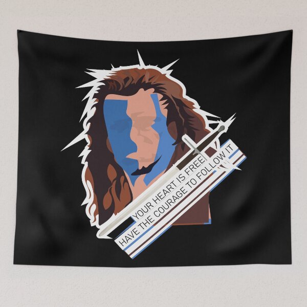Item preview, Your Heart Is Free, Have The Courage To Follow It designed and sold by WaltTheAdobeGuy.